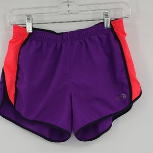 The North Face Purple and Pink Athletic Shorts